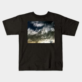 Rainy Time. Wind And Rain Image Kids T-Shirt